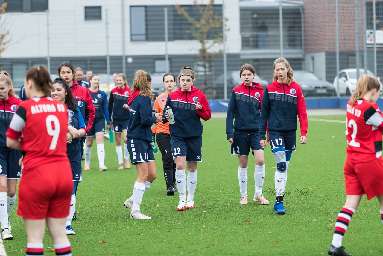 Bild 198 - wBJ Altona 93 - VfL Pinneberg : Ergbnis: 2:1